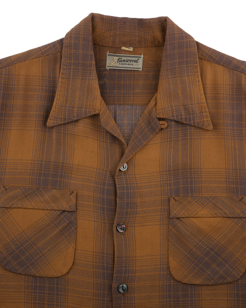 50's Heavy Gabardine Loop Collar - XL
