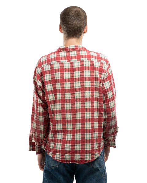 50's Plaid Flannel - Large