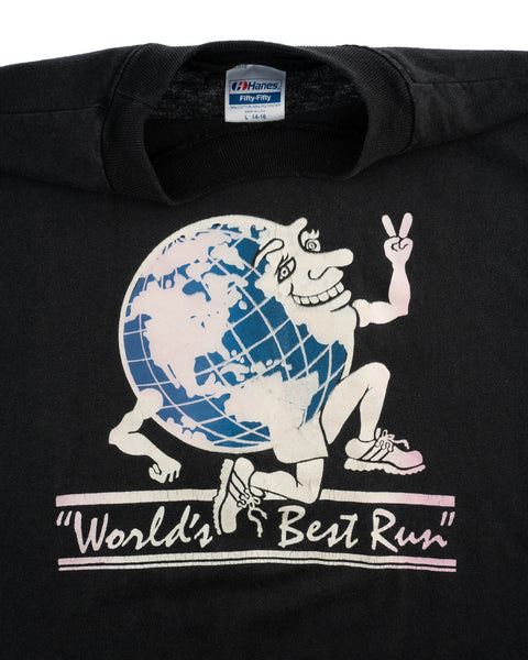 80's Globe Run Tee - XS