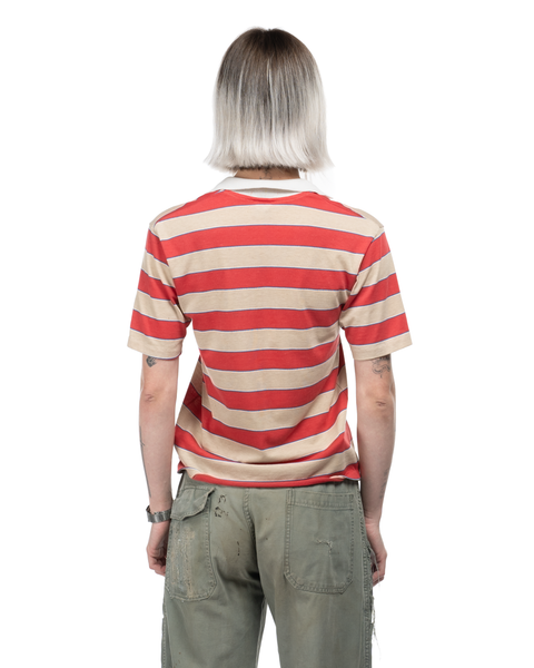 1970s Lacoste Striped Polo
