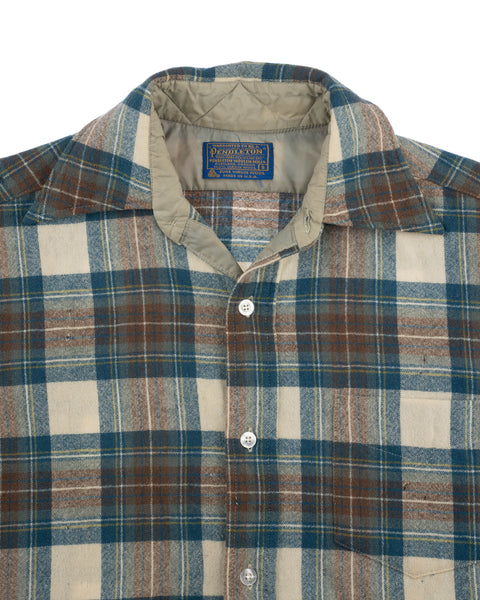 70's Pendleton Wool Flannel - Small