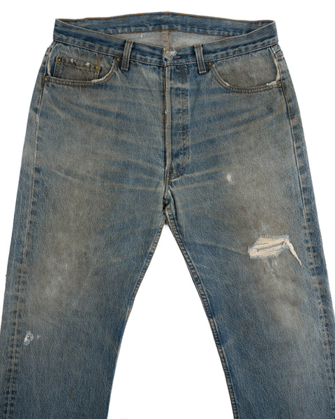 80's Levi's 501 Denim - 34" x 27"