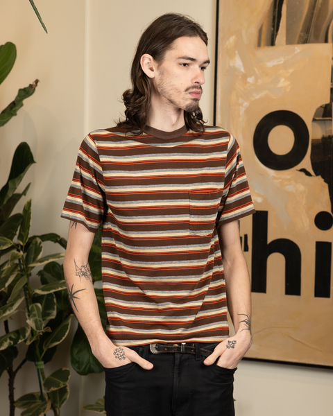 1970s Mojave Striped Pocket Tee