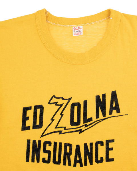 50’s Russell Flocked Ed Zolna Tee - Small