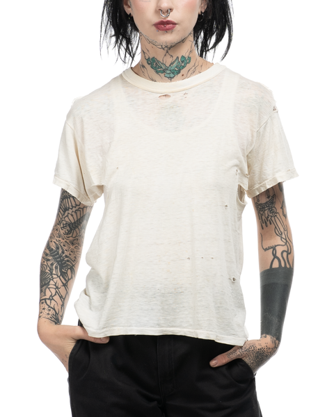 1950s Thrashed BVD Blank Tee