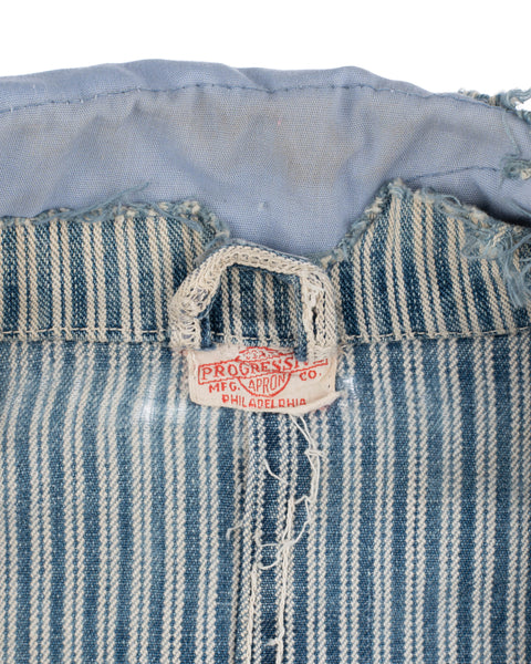40's Hickory Striped Chore Coat - XL