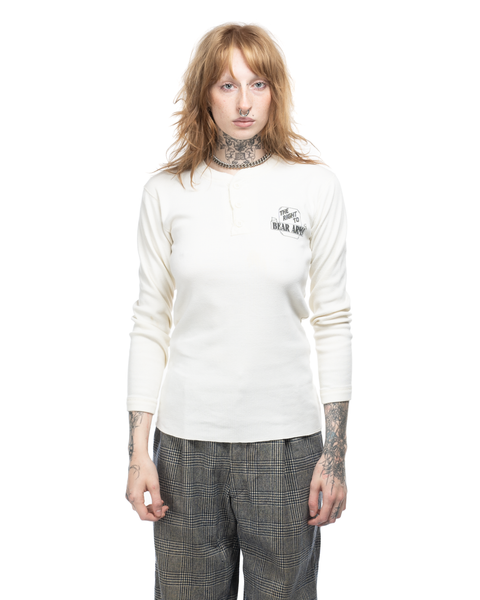 1970s Right to Bear Arms Henley Tee
