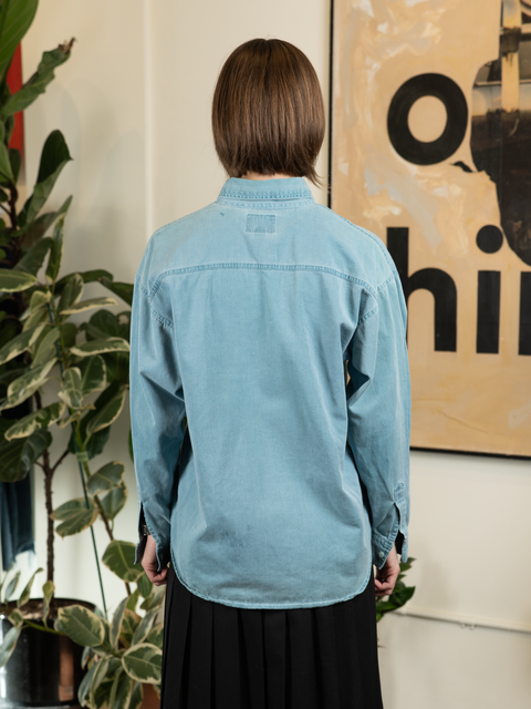 1980s Oxford Collar Work Shirt