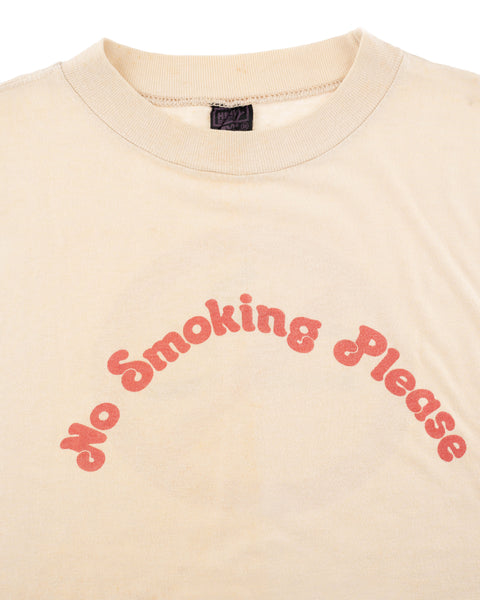 70's No Smoking Please Tee - Medium