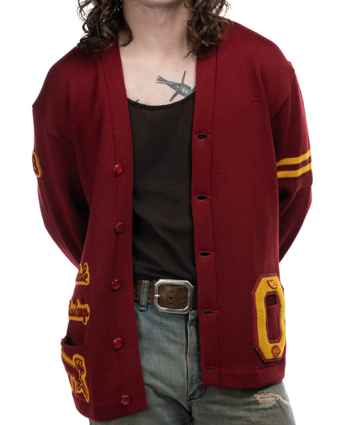 60's Collegiate Cardigan - XL