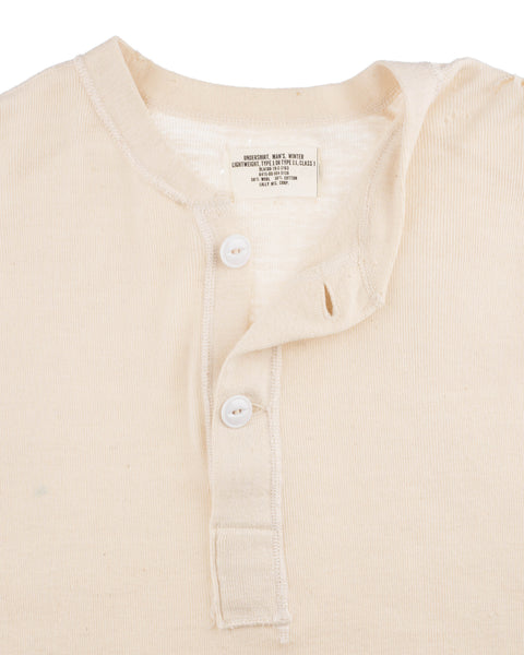70's Military Wool Thermal - Medium