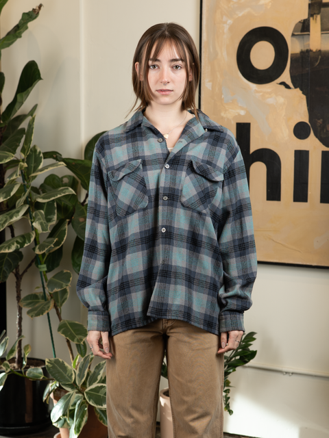 1950s Penney's Wool Board Shirt