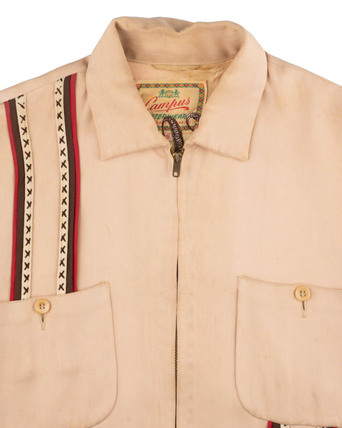 50's Chain-Stitched Ricky Jacket - Medium