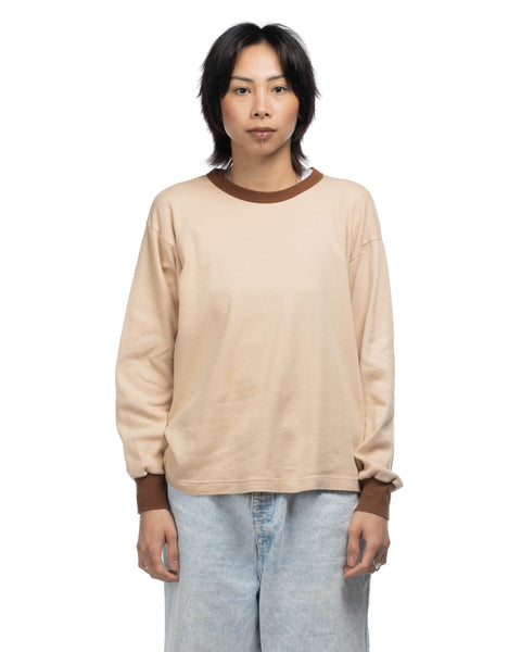 70's Long-Sleeve Ringer Tee - Small
