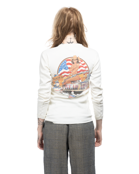 1970s Right to Bear Arms Henley Tee