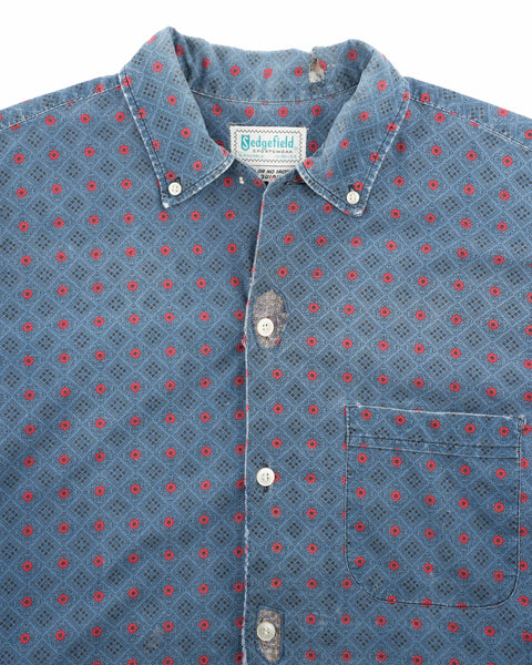 50’s Repaired Oxford Shirt - Medium