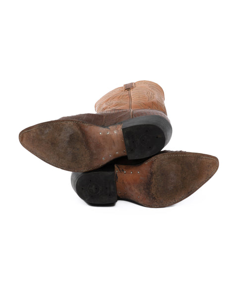 80’s Cowboy Boots - M’s 7 W’s 8.5