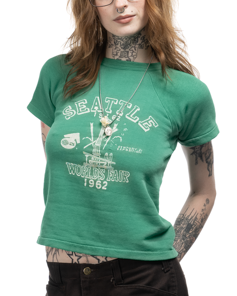 60s Seattle Worlds Fair Sweatshirt Tee - XS