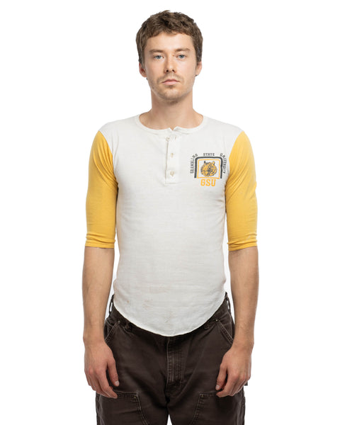 70's GSU Henley Tee - Medium
