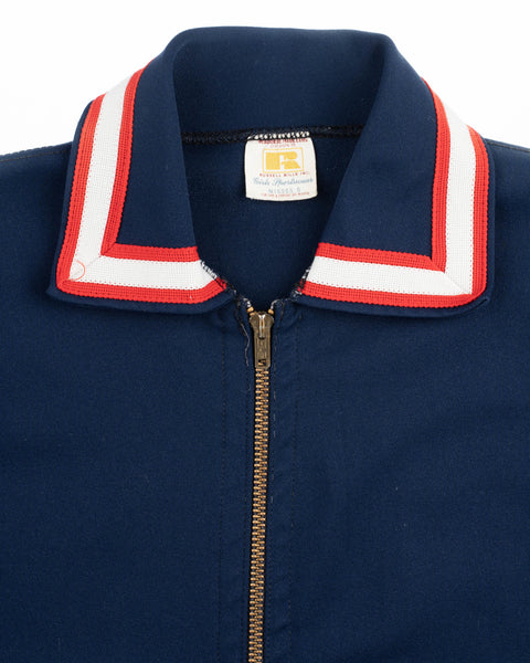 70's Russell Zip Polo - Medium