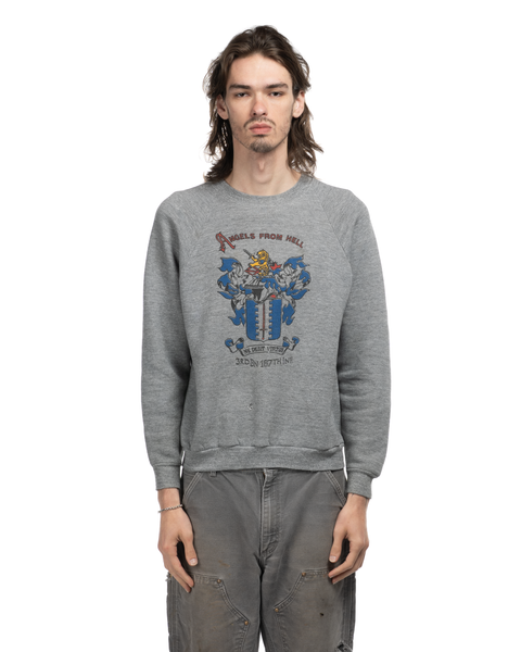 1980s Military Emblem Crewneck