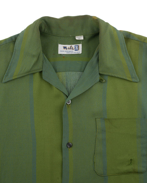 60's Thrashed Loop Collar Shirt - Large