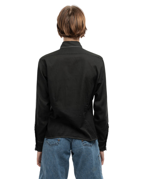 70's Contrast-Stitch Shirt - Medium