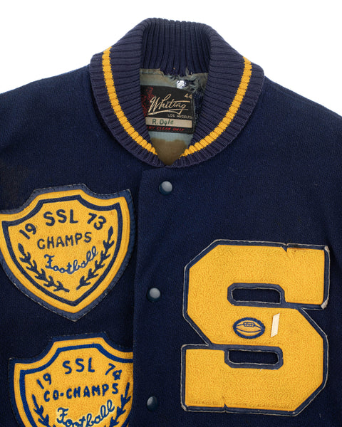 70's Varsity Jacket - XL