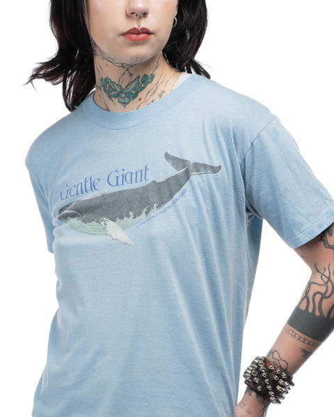 70's Save The Whales Tee - Medium