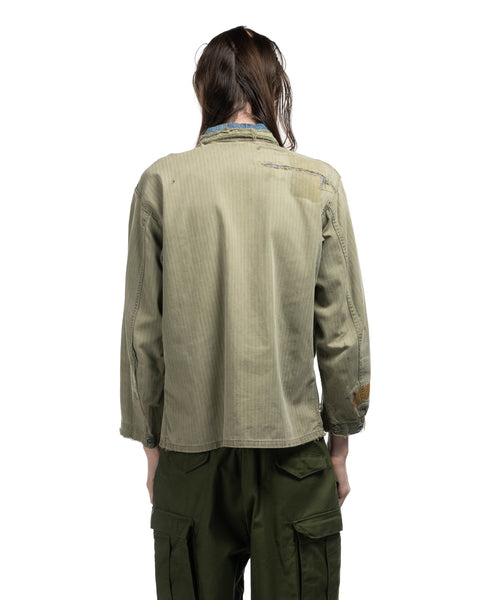 WW2 HBT Field Jacket - Large