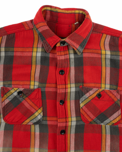 60's Faded Cotton Flannel - Medium