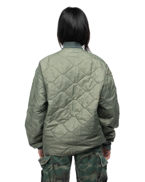 70's USAF Quilted Liner Jacket - Medium