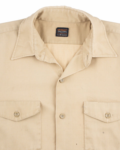60's Lee Chetopa Twill Work Shirt - Large