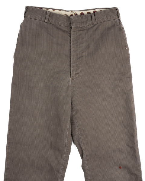 60's Corduroy Trousers - 25" x 27"