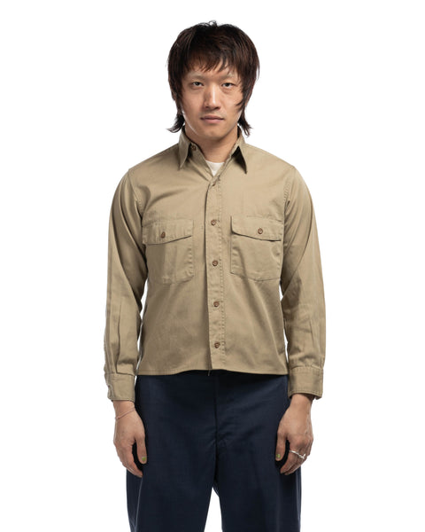 40's Hercules Twill Work Shirt - Small