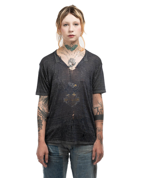 80's Paper-Thin Harley Tee - Medium
