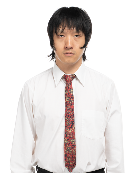 1950s Paisley Silk Neck Tie