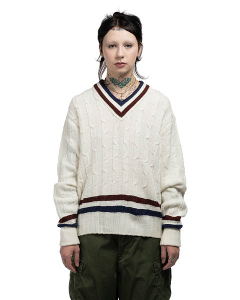 60's Mcgregor Cotton Cable Knit - Medium