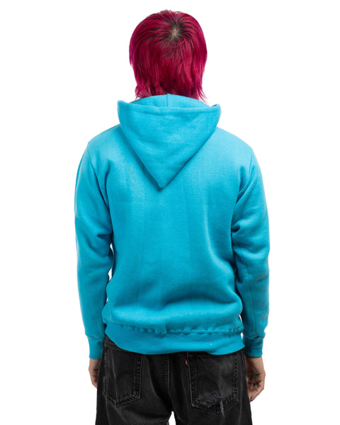 60's Deadstock Hooded Zip Sweatshirt - Medium