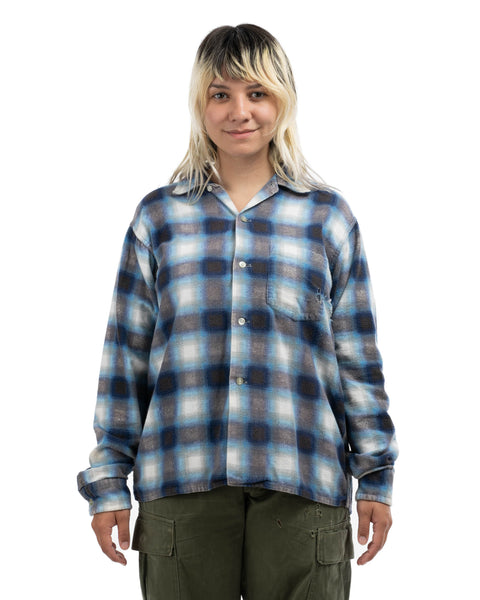 60's Soft Button-Up Shirt - Medium