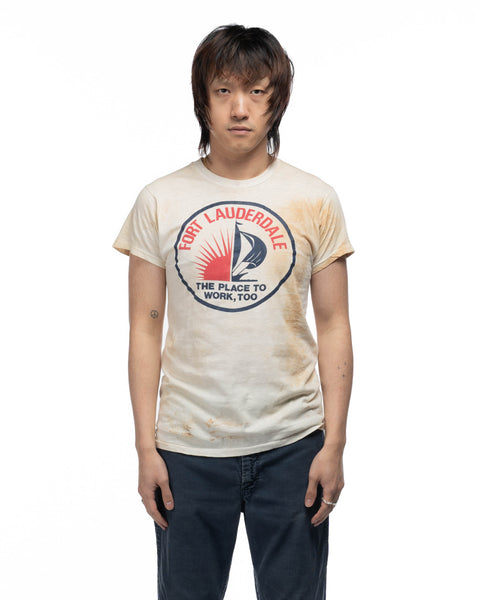 70's The Place To Work Tee - Medium