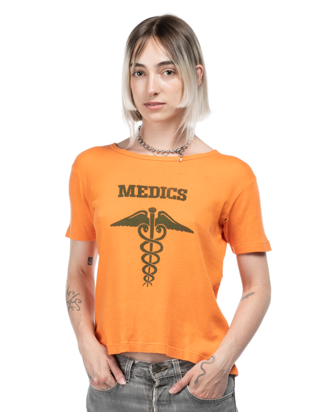 70s Boxy Medics Tee - Small