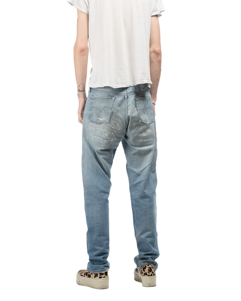 1980s Thrashed & Repaired Levi's Redline Denim