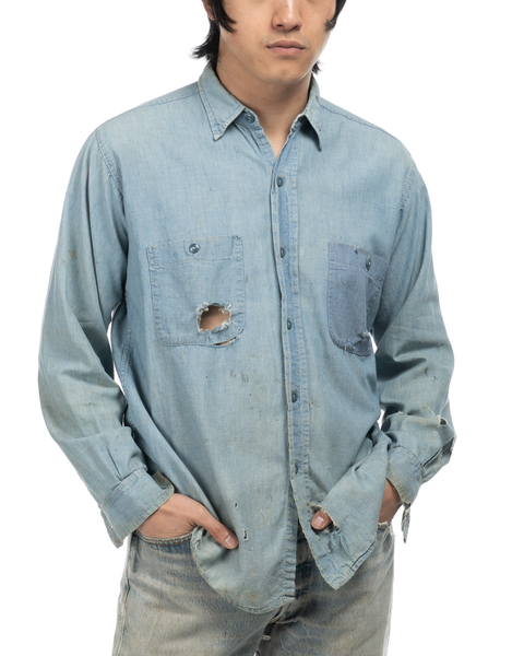 1950s Beltex Chambray Shirt