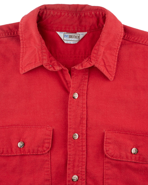 80's 5 Brother Chamois Shirt - Large