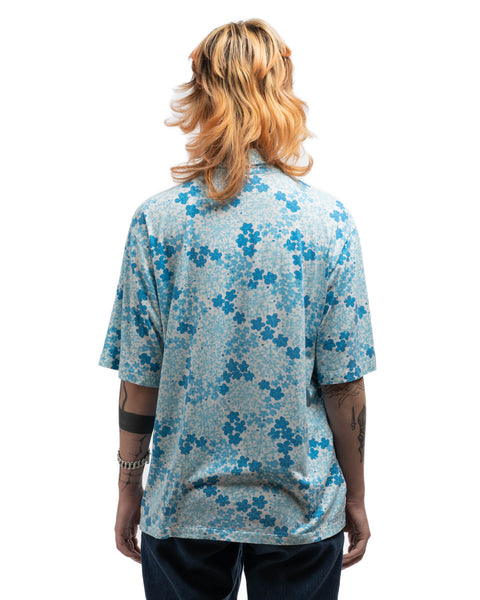 70’s Floral Polo Shirt - Medium