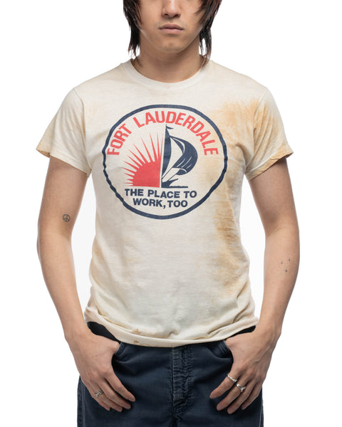 70's The Place To Work Tee - Medium