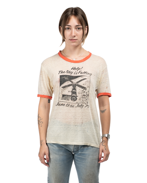 1970s Paper-Thin Skylab Crash Tee
