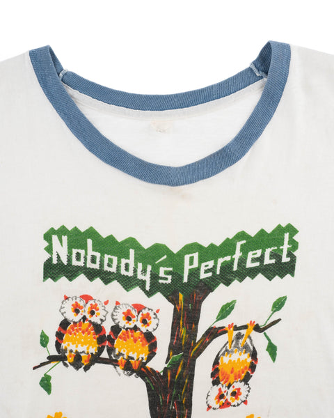 70's Nobody's Perfect Tee - Medium