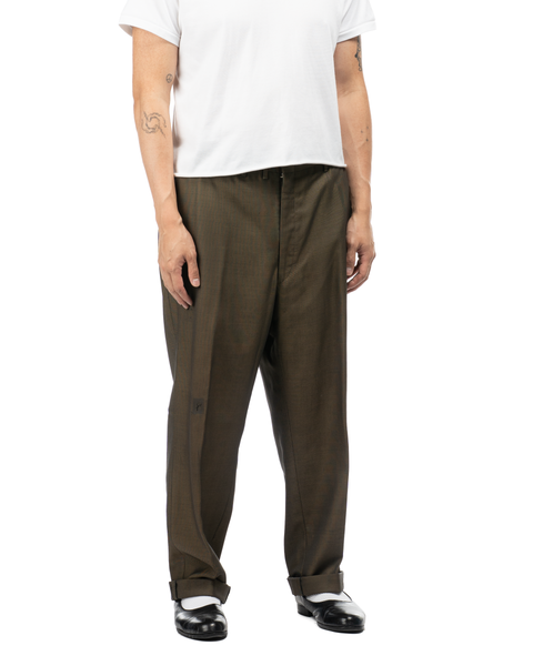 1960s Flat Front Trousers